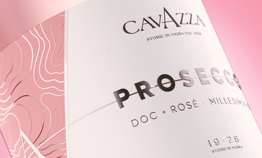Prosecco DOC Rosé, Extra Dry, Millesimato 2020 Cavazza